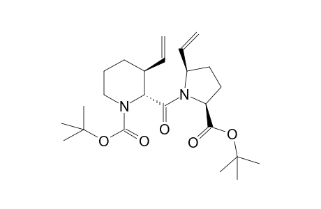 Tert-Butyl 2-[(2S,5R)-2-(tert-Butoxycarbonyl)-5-trans-vinylpyrrolidine-1-carbonyl]-3-vinylpiperidine-1-carboxylate