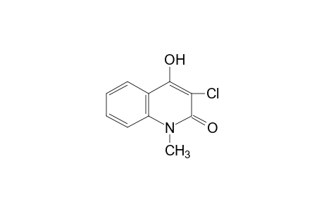 3-chloro-4-hydroxy-1-methylcarbostyril