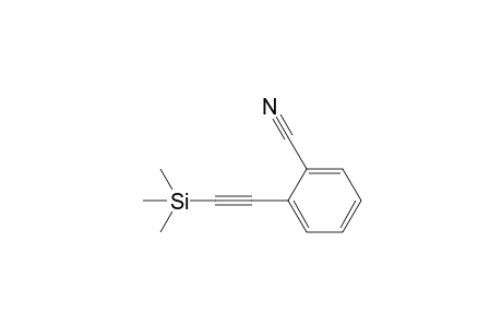 1-(2-Cyanophenyl)-2-(trimethylsilyl)acetylene