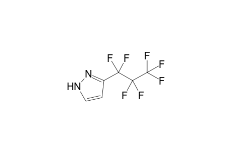 5-(1,1,2,2,3,3,3-heptafluoropropyl)-1H-pyrazole