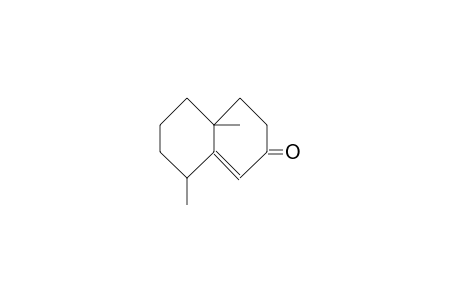 (6S,10R)-6,10-Dimethyl-bicyclo-[4.4.0]-dec-1-en-3-one