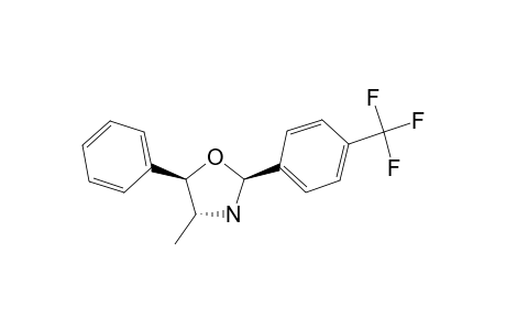 (2S,4R,5R)-4-methyl-5-phenyl-2-[4-(trifluoromethyl)phenyl]-1,3-oxazolidine