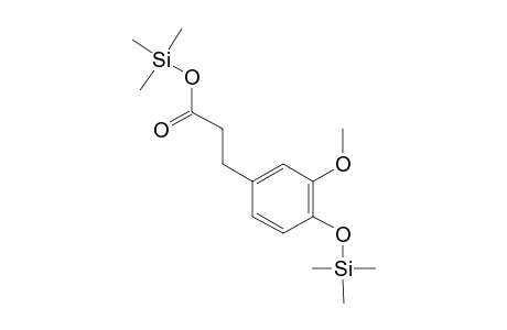 Trimethylsilyl 3-(3-methoxy-4-((trimethylsilyl)oxy)phenyl)propanoate