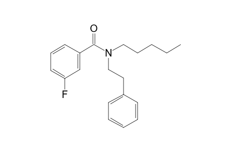 Benzamide, 3-fluoro-N-(2-phenylethyl)-N-pentyl-