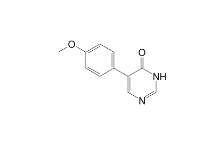 5-(p-methoxyphenyl)-4-pyrimidinol