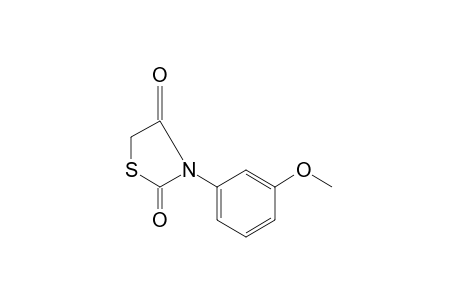 3-(m-methoxyphenyl)-2,4-thiazolidinedione