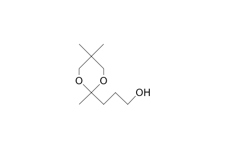 1,3-Dioxane-2-propanol, 2,5,5-trimethyl-