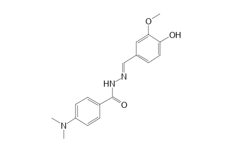 p-(dimethylamino)benzoic acid, vanillylidenehydrazide