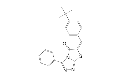 (6E)-6-(4-tert-butylbenzylidene)-3-phenyl[1,3]thiazolo[2,3-c][1,2,4]triazol-5(6H)-one