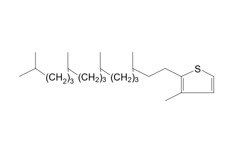 THIOPHENE, 3-METHYL-2-(3,7,11,15-TETRAMETHYLHEXADECYL)-