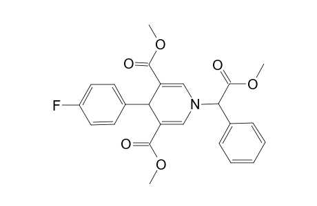 4-(4-fluorophenyl)-1-(2-keto-2-methoxy-1-phenyl-ethyl)-4H-pyridine-3,5-dicarboxylic acid dimethyl ester