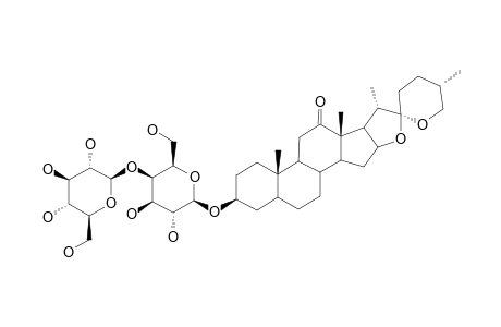 HECOGENIN-3-O-BETA-D-GLUCOPYRANOSYL-(1->4)-GALACTOPYRANOSIDE