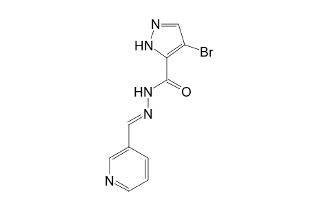 4-Bromo-N'-(3-pyridylmethylene)-5-pyrazolecarbohydrazide