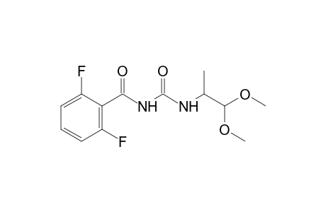 2-[3-(2,6-difluorobenzoyl)ureido]propionaldehyde. dimethyl acetal