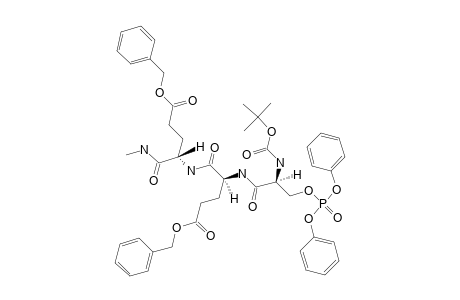 BOC-SER-(PO3PH2)-GLU-(OBZL)-GLU-(OBZL)-NHME