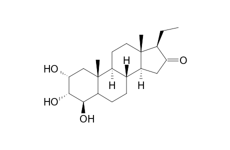 2.alpha.,3.alpha.,4.beta.-Trihydroxypregnan-16-one