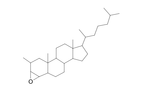 Cholestane, 3,4-epoxy-2-methyl-, (2.alpha.,3.alpha.,4.alpha.,5.alpha.)-