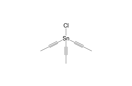 Tin, chlorotris(1-propynyl)-