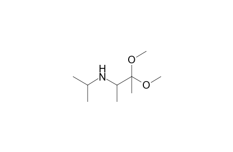 N-iso-Propyl-3,3-dimethoxybutane-2-amine