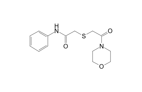 Acetamide, 2-(4-morpholylcarbonylmethyl)thio-N-phenyl-