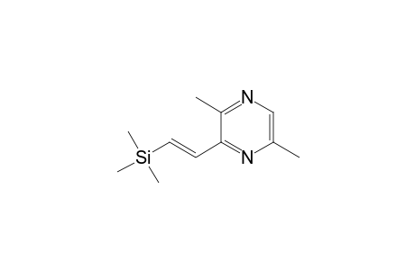 [(E)-2-(3,6-dimethyl-2-pyrazinyl)ethenyl]-trimethylsilane