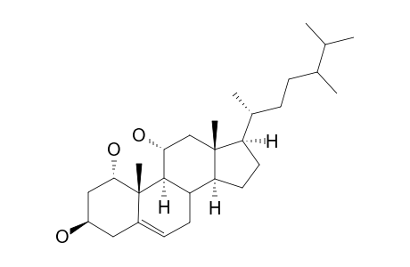 24(.xi.)-Methylcholest-5-ene-1.alpha.,3.beta.,11.alpha.-triol