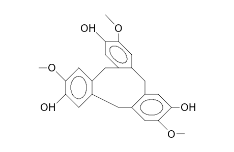 10,15-DIHYDRO-3,8,13-TRIMETHOXY-2,7,12-TRIHYDROXY-5H-TRIBENZO-[A.D.G]-CYCLONONENE