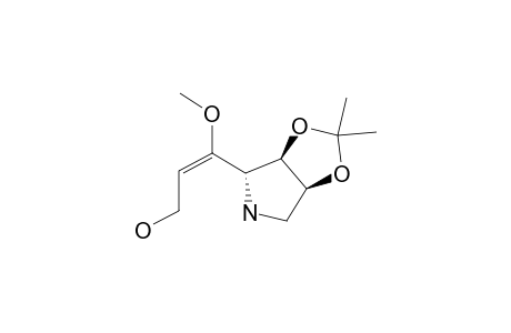 (E)-(3AS',4'S,6A'S)-3-(2',2'-DIMETHYLTETRAHYDRO-[1,3]-DIOXOLO-[4,5-C]-PYRROL-4'-YL)-3-METHOXYPROP-2-EN-1-OL