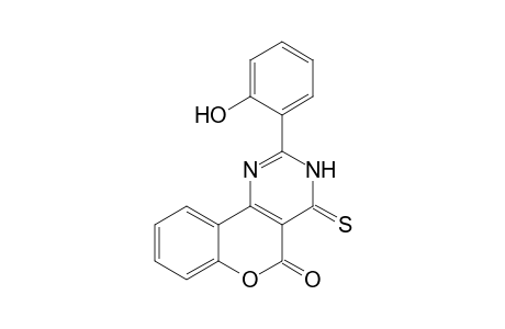 2-(2-Hydroxyphenyl)-5-oxo-4-thioxo-3,4-dihydro-5H-[1]benzopyrano[4,3-d]pyrimidin