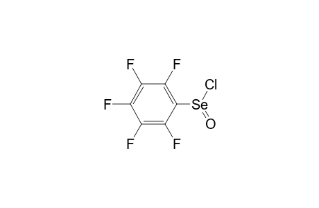 Benzeneseleninyl chloride, pentafluoro-