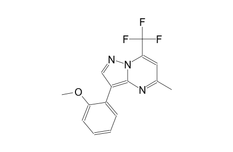 pyrazolo[1,5-a]pyrimidine, 3-(2-methoxyphenyl)-5-methyl-7-(trifluoromethyl)-