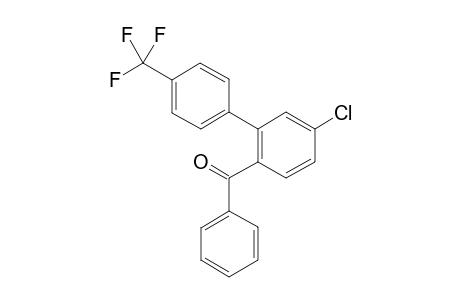 (5-chloro-4'-(trifluoromethyl)-[1,1'-biphenyl]-2-yl)(phenyl)methanone