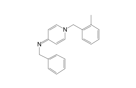 4-(Benzylimino)-1,4-dihydro-1-(2-methylbenzyl)pyridine