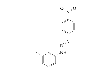 Diazene, 1-(4-nitrophenyl)-2-(3-methylphenylamino)-