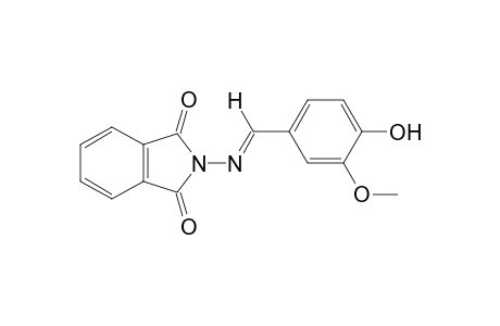 N-[(4-hydroxy-3-methoxybenzylidene)amino]phthalimide