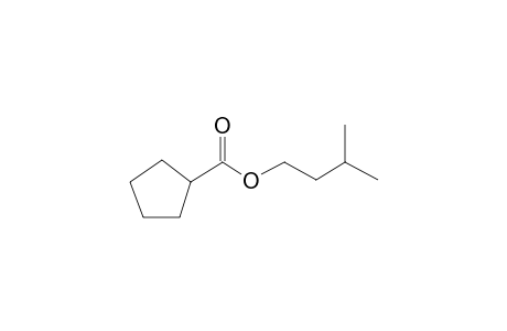 Cyclopentanecarboxylic acid, 3-methylbutyl ester