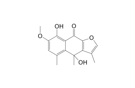 1-Hydroxy-2-methoxy-1,2,3,4-dehydro-cacalone