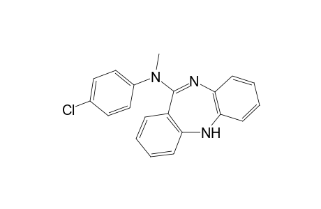 12-N-METHYL-11-[(p-CHLORO)-ANILINO]-5H-DIBENZO-[B,E]-[1,4]-DIAZEPINE