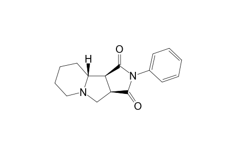 (3aS*,9aR*,9bR*)-Octahydro-2-phenyl-1H-pyrrolo[3,4-a]indolizine-1,3(2H)-dione