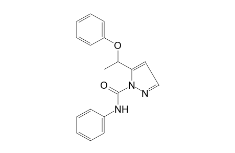 5-(1-PHENOXYETHYL)PYRAZOLE-1-CARBOXANILIDE