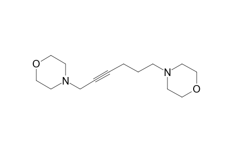 4,4'-(2-Hexynylene)dimorpholine