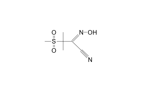 3-Methylsulfonyl-3-methyl-2-oxo-butanenitrile oxime