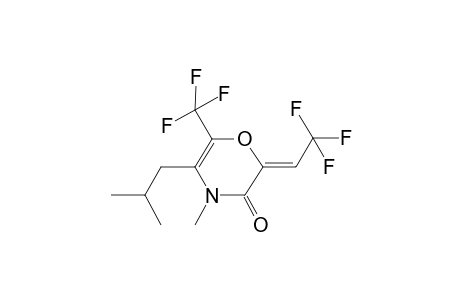 5-ISOBUTYL-4-METHYL-2-(2,2,2-TRIFLUOROETHYLIDENE)-6-TRIFLUOROMETHYL-2,3-DIHYDRO-4H-1,4-OXAZIN-3-ONE