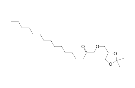 1-[(2,2-Dimethyl-1,3-dioxolan-4-yl)methoxy]-2-hexadecanone