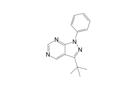 3-tert-Butyl-1-phenyl-1H-pyrazolo[3,4-d]pyrimidine