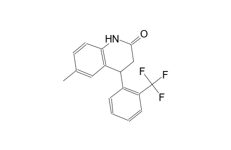 6-methyl-4-[2-(trifluoromethyl)phenyl]-3,4-dihydro-2(1H)-quinolinone