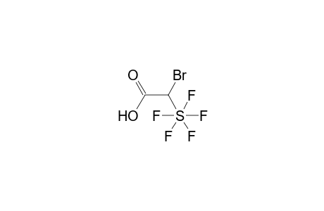 2-Bromo-2-(pentafluorothio)acetic acid