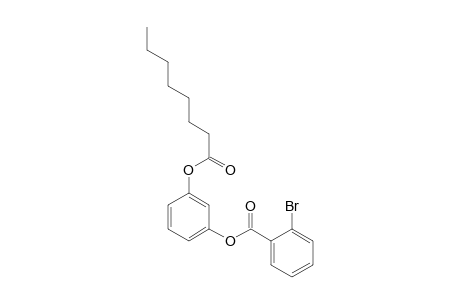 1,3-Benzenediol, o-(2-bromobenzoyl)-o'-octanoyl-