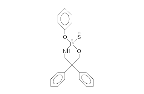 2-Phenoxy-5,5-diphenyl-2-thio-1,3,2-oxazaphosphorinane