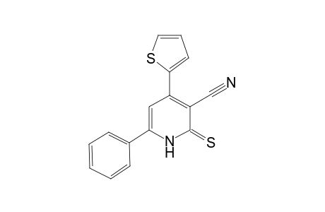 1,2-dihydro-6-phenyl-4-(2-thienyl)-2-thioxonicotinonitrile